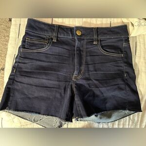 American Eagle Outfitters Navy Denim Shorts